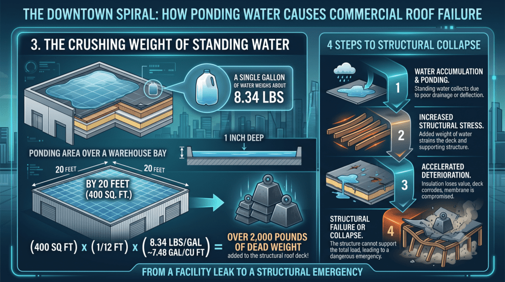 The Crushing Weight of Standing Water