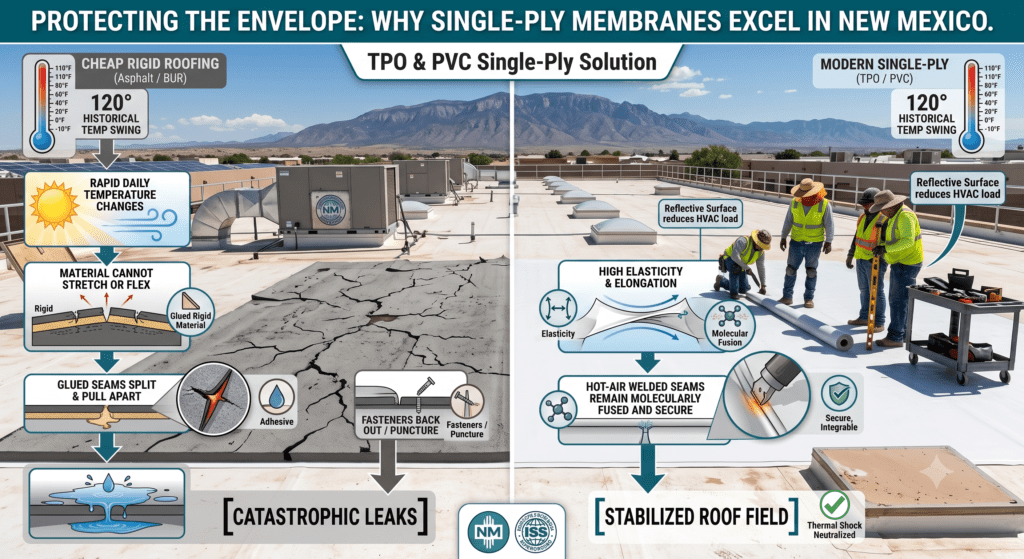The Single-Ply Solution Why TPO and PVC Excel in New Mexico