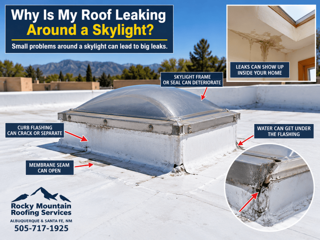 Why Is My Roof Leaking Around a Skylight?