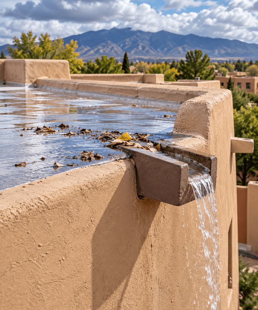 Why Is Water Backing Up Around My Roof Canale?